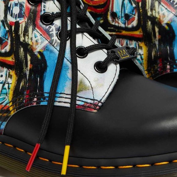 Dr. Martens | 1460 Basquiat Leather Lace Up Boots - Picture 6 of 15